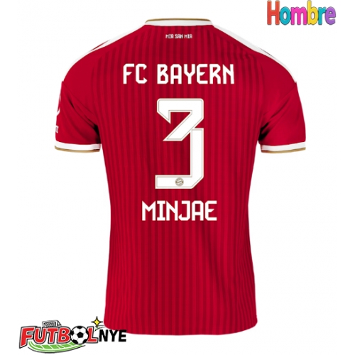 Camiseta Bayern Munich Kim Min-jae #3 Primera Equipación 2026-27 manga corta